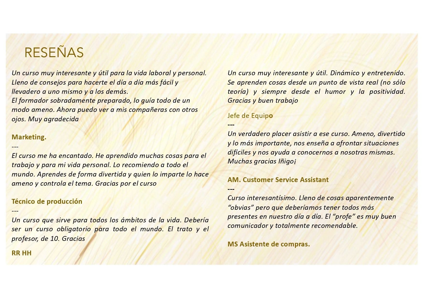 Una página de un libro con la palabra reseñas en ella